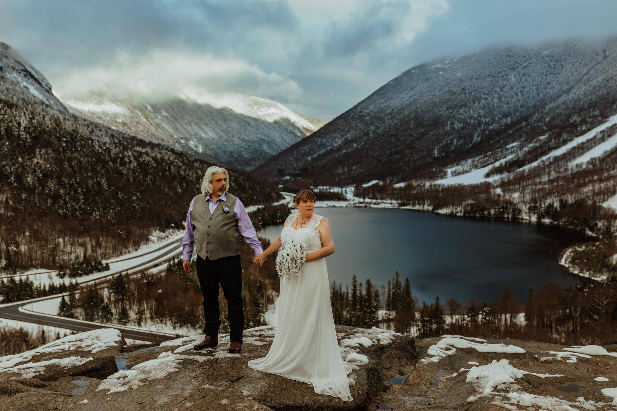 white mountains elopement photographer