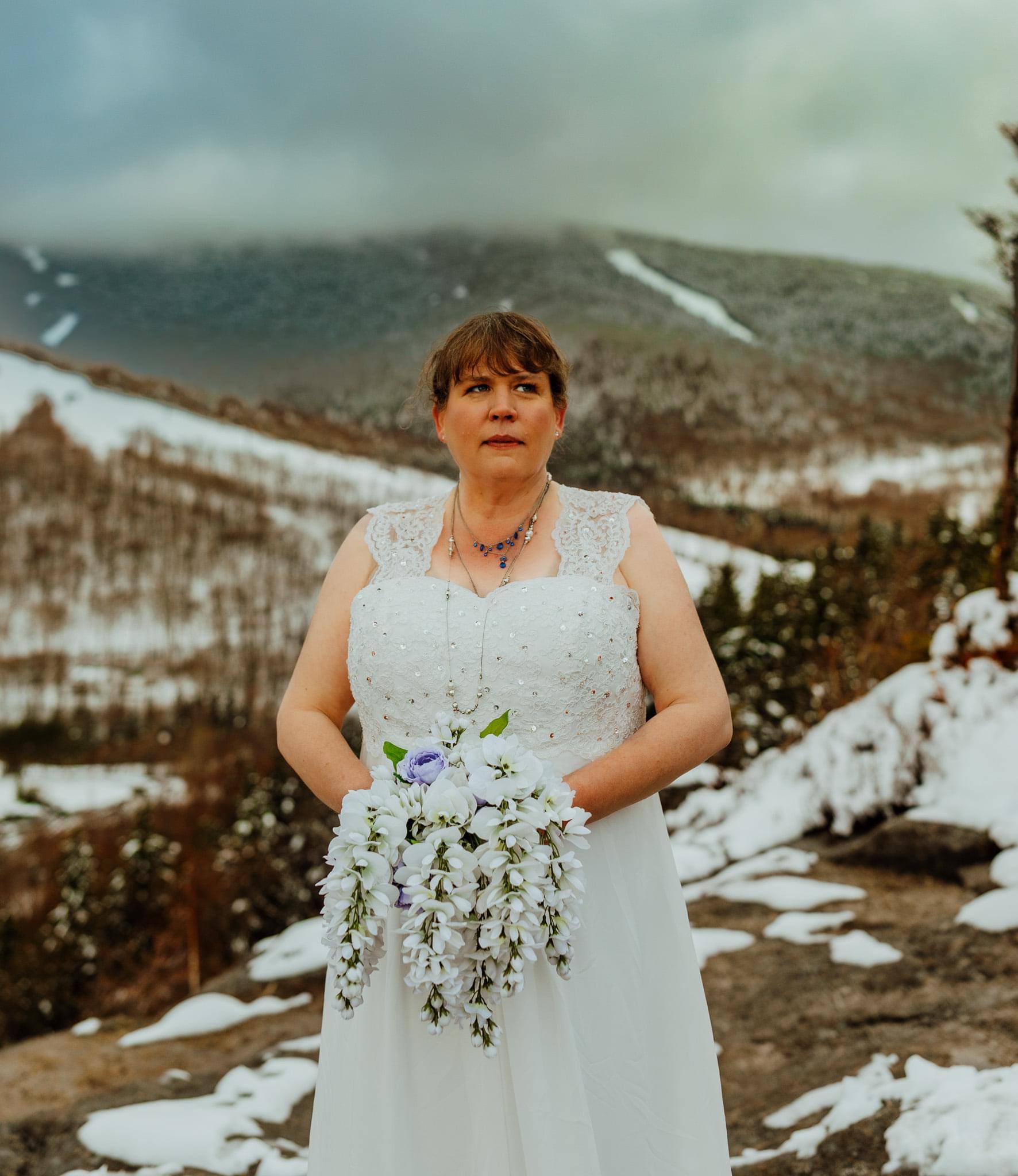 white mountains elopement photographer