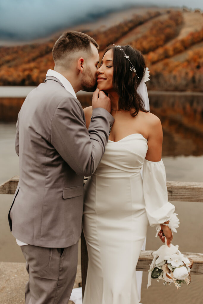 Franconia Notch Elopement Photoshoot