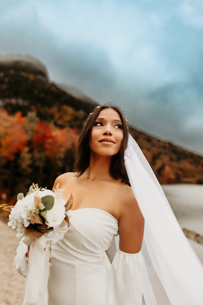 Franconia Notch Elopement Photoshoot