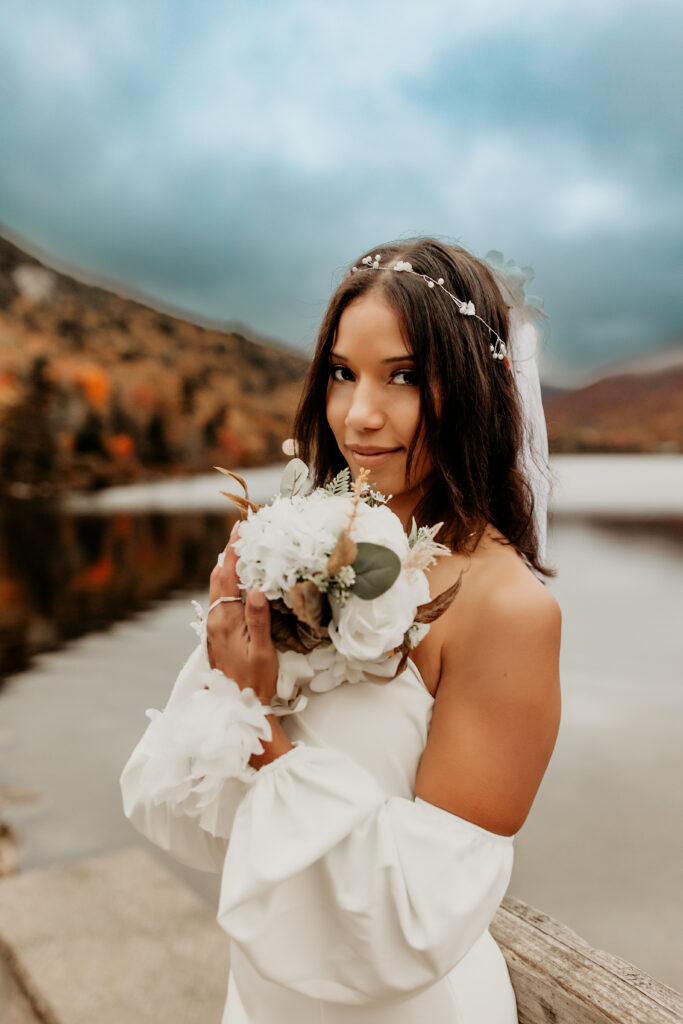 Franconia Notch Elopement Photoshoot