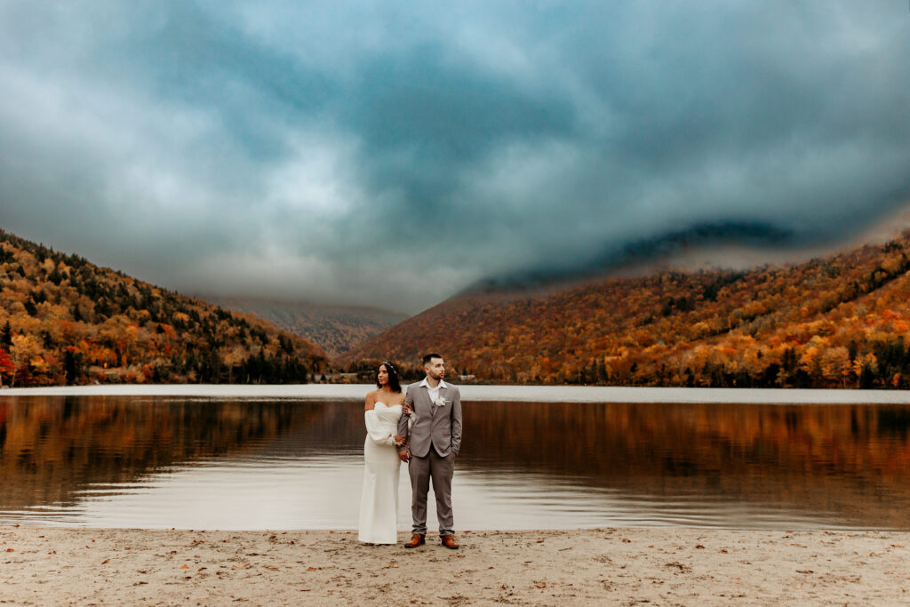 Franconia Notch Elopement Photoshoot