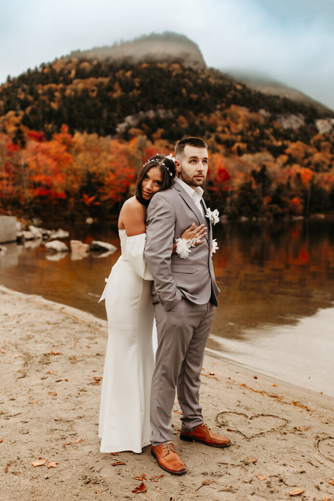 Franconia Notch Elopement Photoshoot