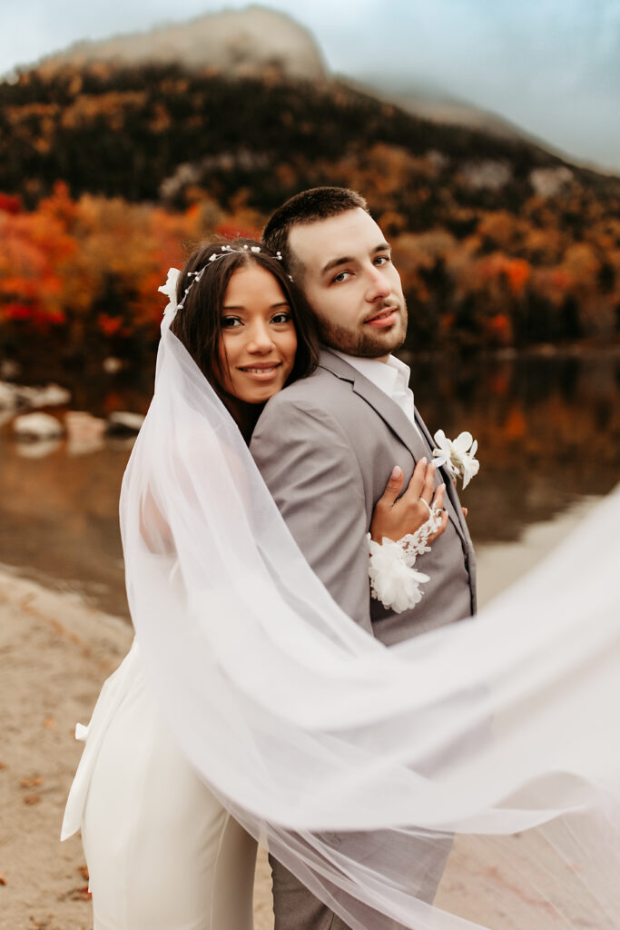 Franconia Notch Elopement Photoshoot